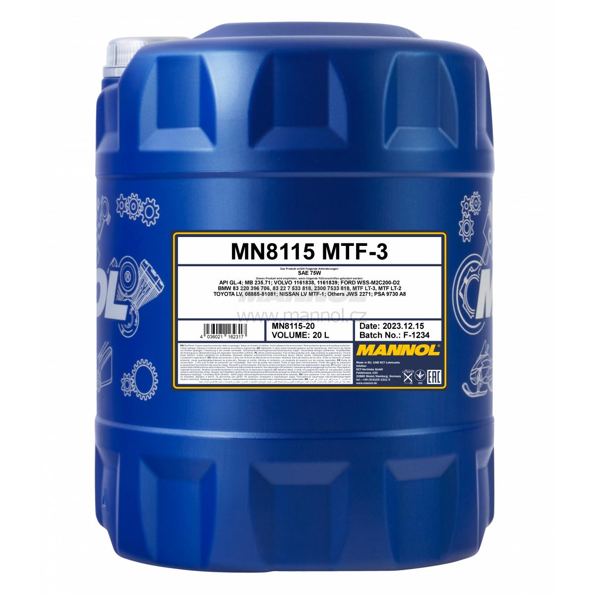 Mannol MTF-3 8115 - 20l