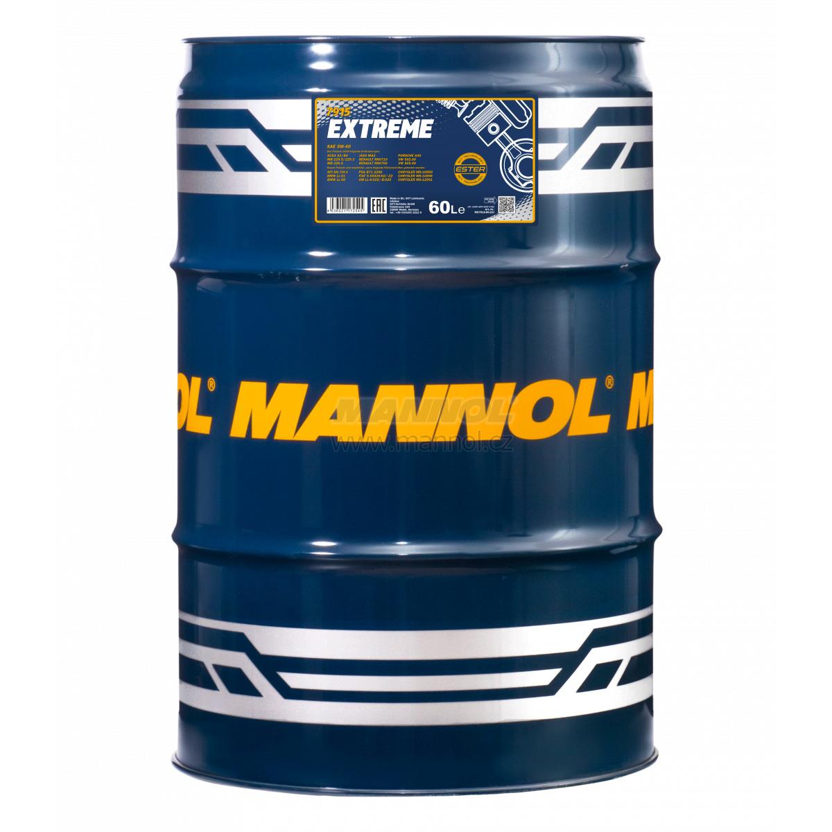 Mannol Extreme 5W-40 7915 - 60l