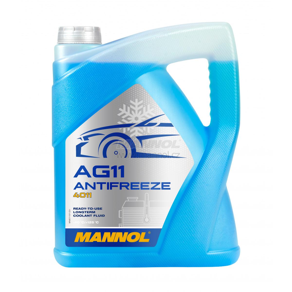 Mannol Antifreeze AG11 (-40 °C) 4011 Longterm - 5l