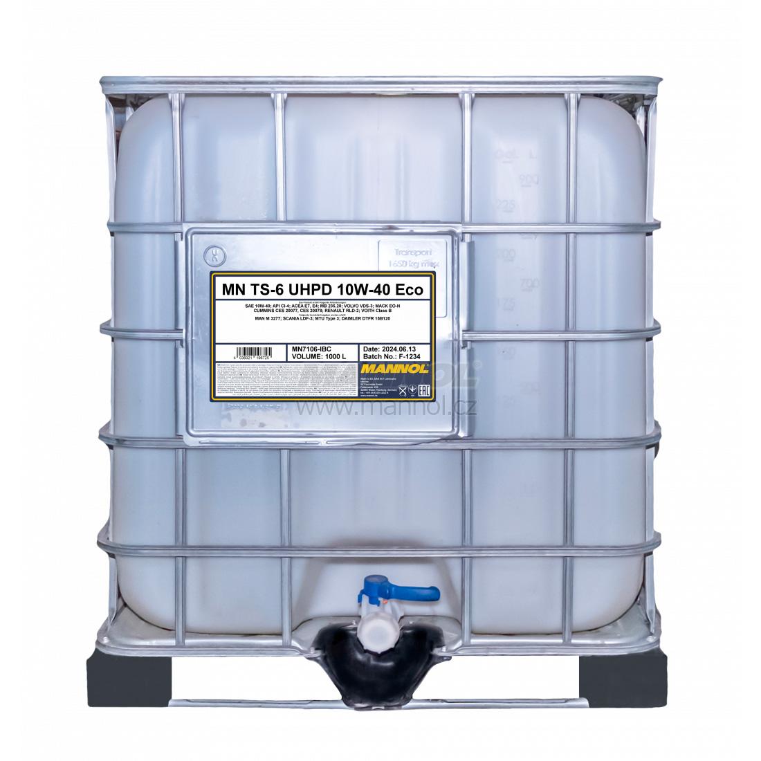Mannol TS-6 UHPD 10W-40 Eco 7106 - 1000l