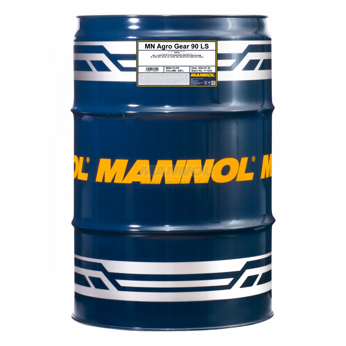 Mannol Agro Gear 90 LS 8110 - 208l