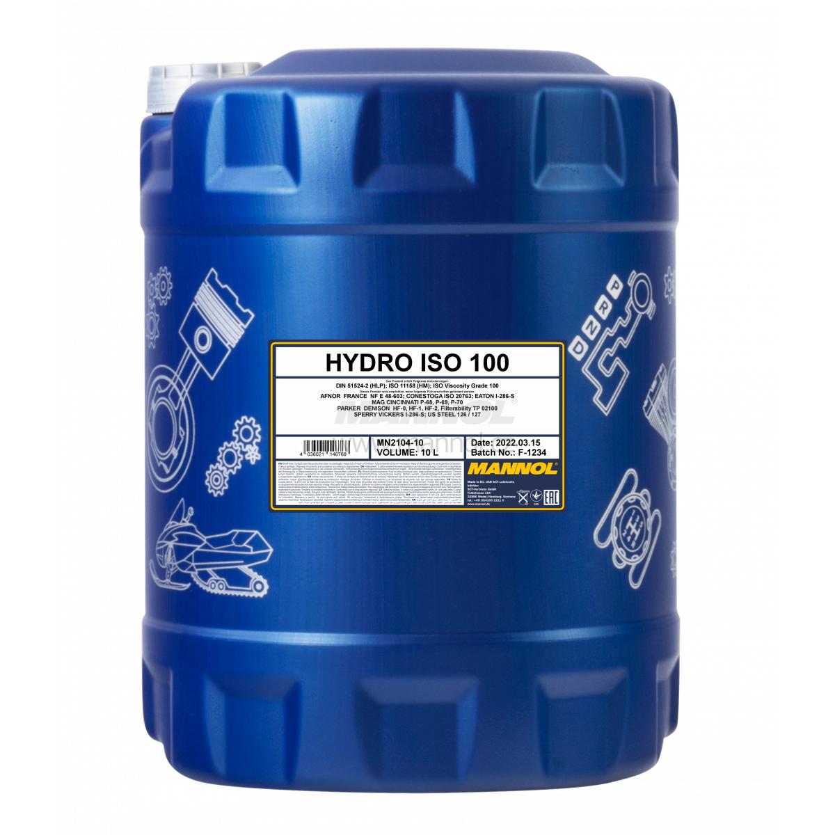 Mannol Hydro ISO 100 2104 - 10l